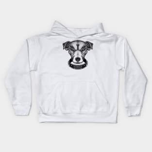Dog thought forms Kids Hoodie